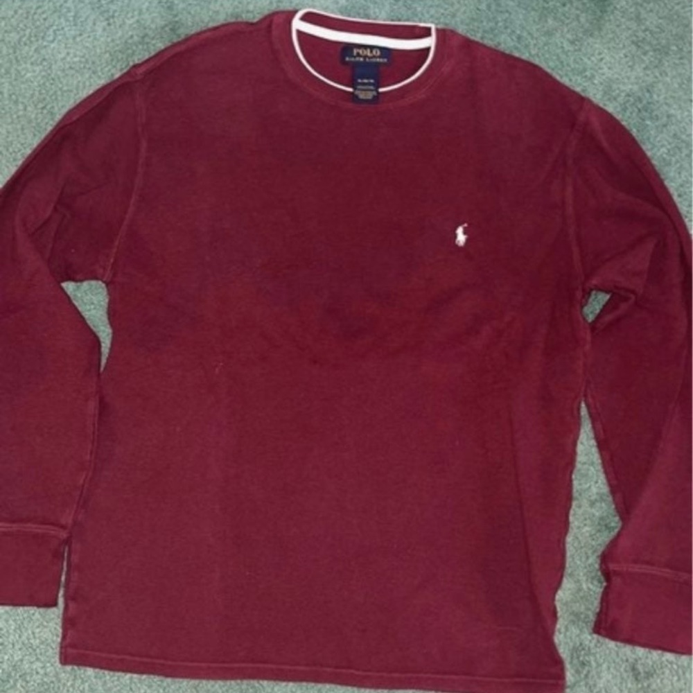 Polo Waffle Long Sleeve
